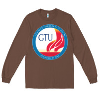 Chestnut graduate, theological, education (GTU) Long Sleeve Tee - PixelWave