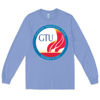 Colony Blue graduate, theological, education (GTU) Long Sleeve Tee - PixelWave