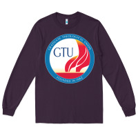 Plum graduate, theological, education (GTU) Long Sleeve Tee - PixelWave