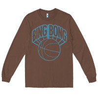 Chestnut bing bong vintage distressed Long Sleeve Tee - PixelWave