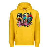Lemon teacher hearts Premium Hoodie - Jasminsmagicworld