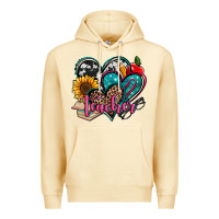 Pina Colada teacher hearts Premium Hoodie - Jasminsmagicworld