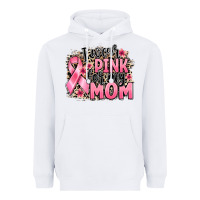 White i wear pink for my mom Heavyweight Hoodie - BarkalooDesign