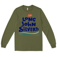 Army Green #long john silvers Long Sleeve Tee - PixelWave