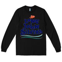 Black #long john silvers Long Sleeve Tee - PixelWave