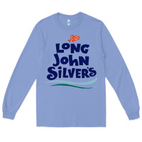 Colony Blue #long john silvers Long Sleeve Tee - PixelWave