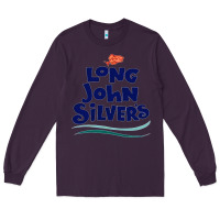 Plum #long john silvers Long Sleeve Tee - PixelWave