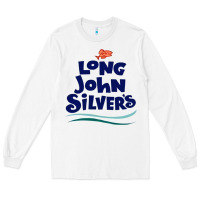 White #long john silvers Long Sleeve Tee - PixelWave