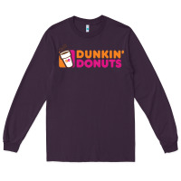 Plum Dunkin'donuts Long Sleeve Tee - PixelWave