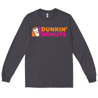 Smoke Dunkin'donuts Long Sleeve Tee - PixelWave