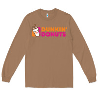 Toasted Coconut Dunkin'donuts Long Sleeve Tee - PixelWave