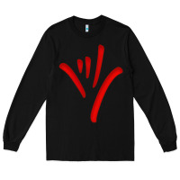 Black asl (american sign language) tshirt  i love you classic Long Sleeve Tee - PixelWave