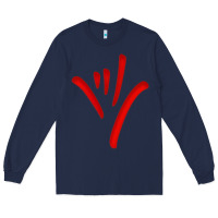 Navy asl (american sign language) tshirt  i love you classic Long Sleeve Tee - PixelWave