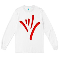 White asl (american sign language) tshirt  i love you classic Long Sleeve Tee - PixelWave