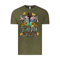 Vintage Olive mom of twin girls mother's day Vintage Tee - CowGirlArtShop