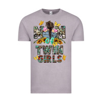 Vintage Zinc mom of twin girls mother's day Vintage Tee - CowGirlArtShop