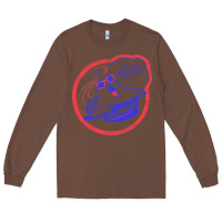 Chestnut cool whip vintage design   80s aesthetic Long Sleeve Tee - PixelWave