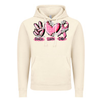 Vintage Artic peace love cure breast cancer Vintage Hoodie - CowGirlArtShop