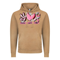 Vintage Camel peace love cure breast cancer Vintage Hoodie - CowGirlArtShop