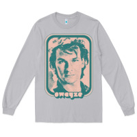 Moon Dust patrick swayze retro 80s fan aesthetic design Long Sleeve Tee - PixelWave