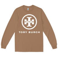 Toasted Coconut white burch tory Long Sleeve Tee - PixelWave