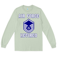 Matcha military master sergeant air force retired t shirt Long Sleeve Tee - PixelWave