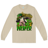Mushroom One lucky Heifer Long Sleeve Tee - CowGirlArtShop