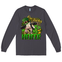 Smoke One lucky Heifer Long Sleeve Tee - CowGirlArtShop