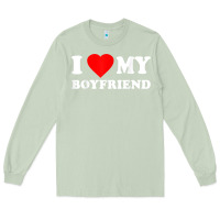Matcha I Love My Boyfriend T-Shirt Long Sleeve Tee - PixelWave