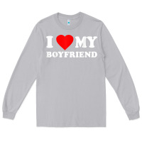 Moon Dust I Love My Boyfriend T-Shirt Long Sleeve Tee - PixelWave