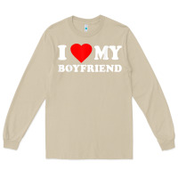 Mushroom I Love My Boyfriend T-Shirt Long Sleeve Tee - PixelWave