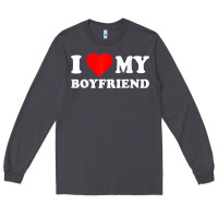 Smoke I Love My Boyfriend T-Shirt Long Sleeve Tee - PixelWave
