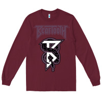 Burgundy Beartooths Long Sleeve Tee - PixelWave