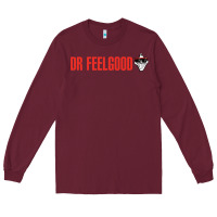 Burgundy Dr. Feelgood Long Sleeve Tee - PixelWave
