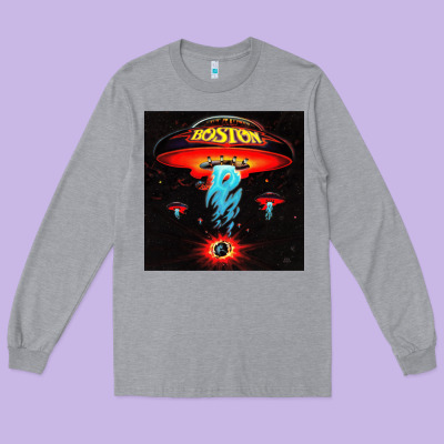 Boston Classic Long Sleeve Tee Designed By Pixelwave