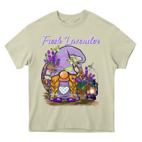 Mossy fresh lavender gnome Heavy Core Tee - BarkalooDesign