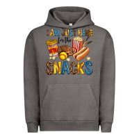 Pigment Tornado i am just here for the snacks Urban Hoodie - AdoDesignShop