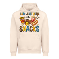 Sandshell i am just here for the snacks Urban Hoodie - AdoDesignShop