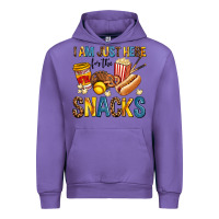 Tulip i am just here for the snacks Urban Hoodie - AdoDesignShop