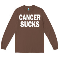 Chestnut cancer sucks Long Sleeve Tee - PixelWave
