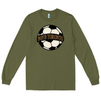 Army Green Boyd Toronto Soccer Long Sleeve Tee - PixelWave