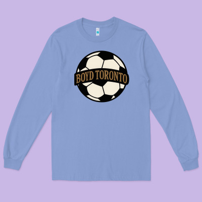 Boyd Toronto Soccer Long Sleeve Tee Designed By Pixelwave