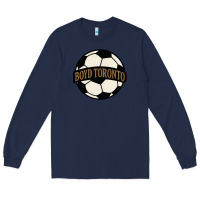 Navy Boyd Toronto Soccer Long Sleeve Tee - PixelWave