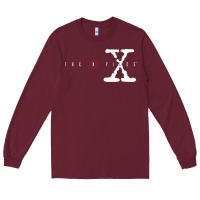 Burgundy the x files [tb] Long Sleeve Tee - PixelWave