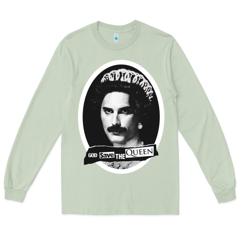 God Save The Quen King Music Long Sleeve Tee by PixelWave | Teevron