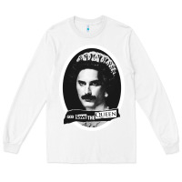 White god save the quen king music Long Sleeve Tee - PixelWave