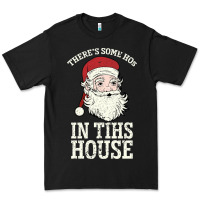 Black There's Some Ho Ho Ho's in this House Santa Claus Premium Tee - Bettercallsaul