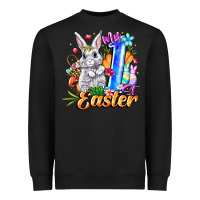 Black MY easter Heavyweight Sweatshirt - CowhideDigitalArt