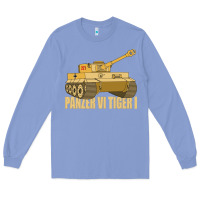 Colony Blue panzer vi tiger i tank gift ww2 german army tanks Long Sleeve Tee - Craftify