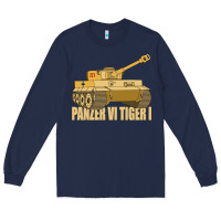 Navy panzer vi tiger i tank gift ww2 german army tanks Long Sleeve Tee - Craftify